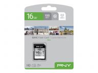 PNY Elite - Flash-Speicherkarte - 16 GB - SDHC UHS-I 751492625546 atmiņas karte