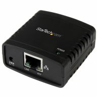StarTech.com 10/100Mbps Ethernet to USB 2.0 Network LPR Print Server Printserveris
