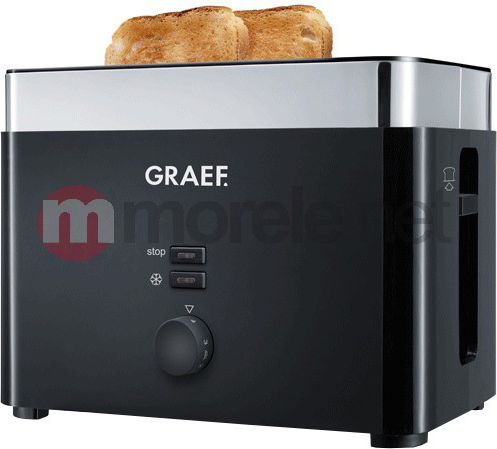 Graef TO 62 Toaster black Tosteris