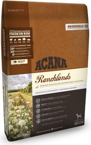 Acana Ranchlands Dog - 11.4 kg barība suņiem