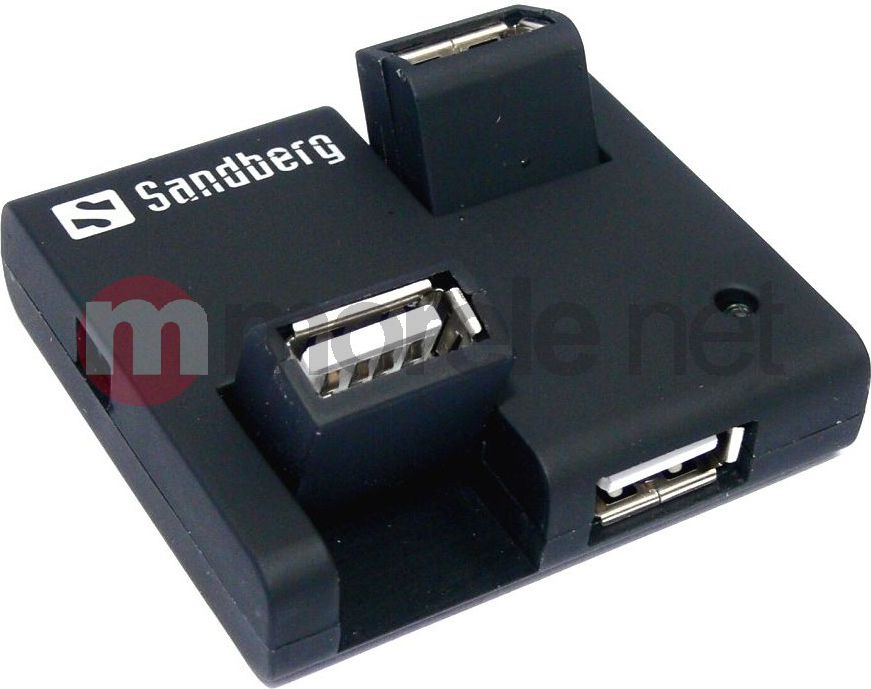 HUB USB Sandberg USB 2.0 (4 porty) (133-67) USB centrmezgli