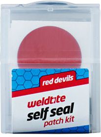 Weldtite Latki do detek zestaw RED DEVILS SELF SEAL PATCH KIT 6 x latki samoprzylepne pudelko 20 szt. (WLD-01021) WLD-01021 (5013863010210)