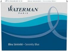 Waterman Long Blue Pen Cartridges