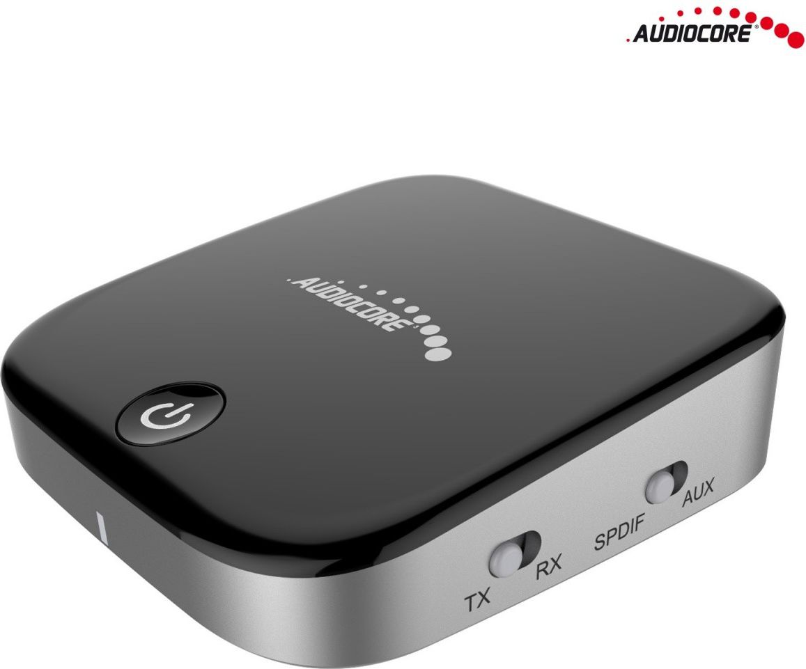 AUDIOCORE AC830 (Jack - Micro USB ; black and silver color) adapteris