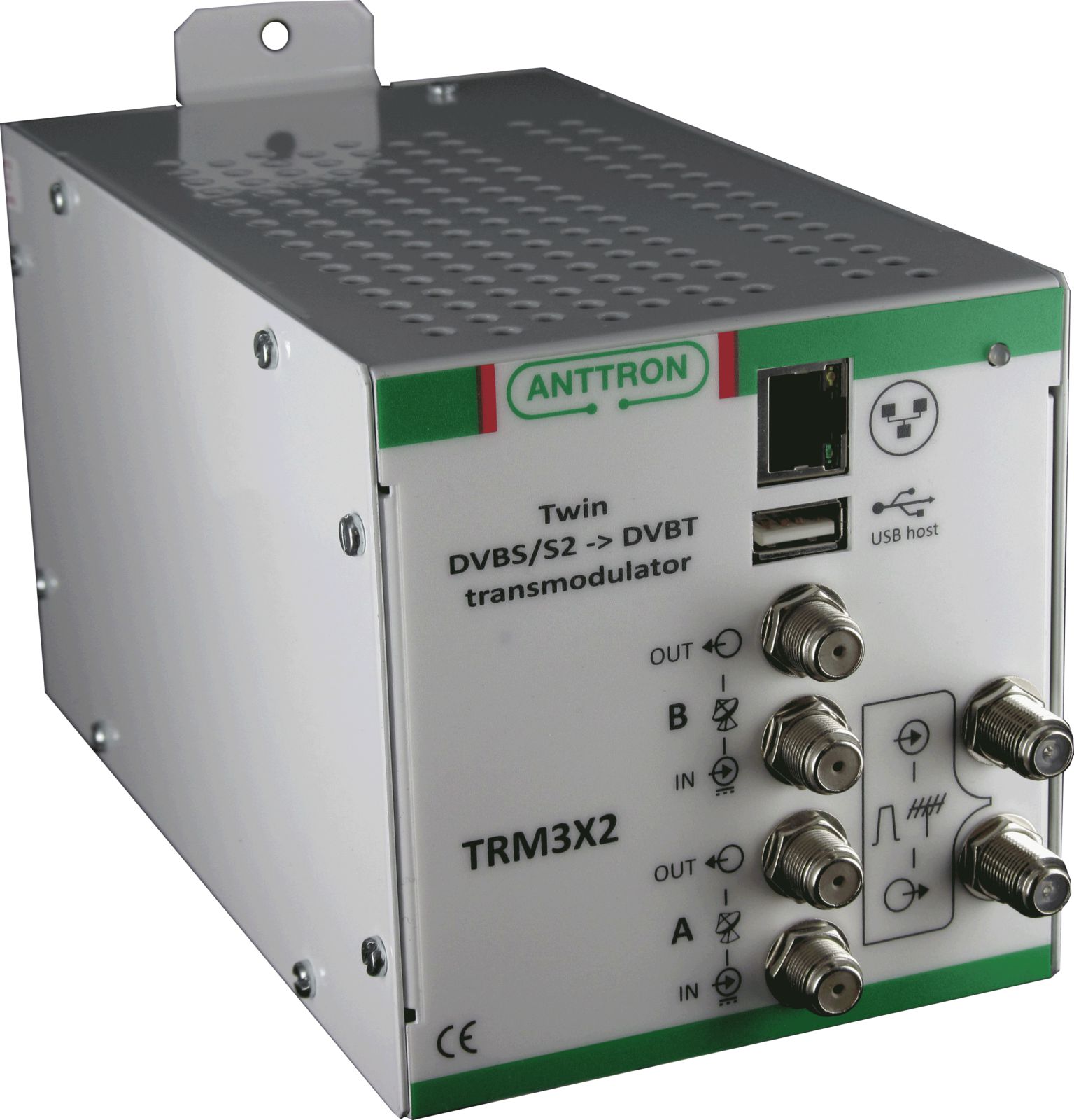 Anttron CRM3x2 Twin QPSK/DVB Twin QPSK/DVBC transmodulator