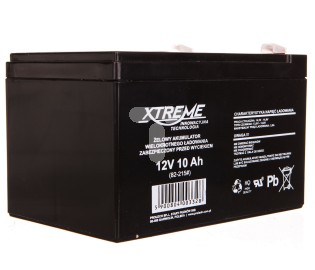 XTREME Rechargeable battery 12V 10Ah UPS aksesuāri