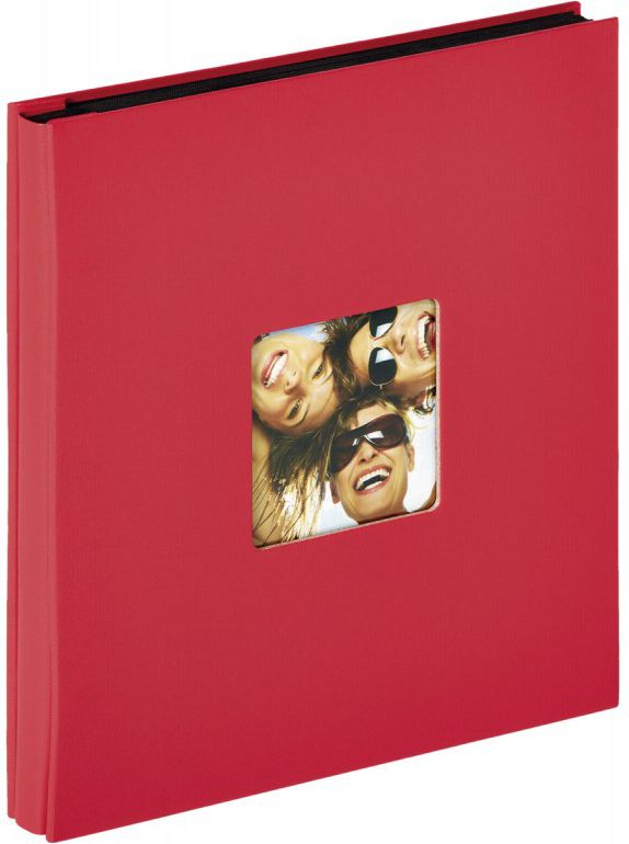 Walther Fun red 10x15 400 Photos pocket album EA110R