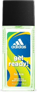 Adidas Get Ready for Him Dezodorant w szkle 75ml 31788279000 (3607342734470)