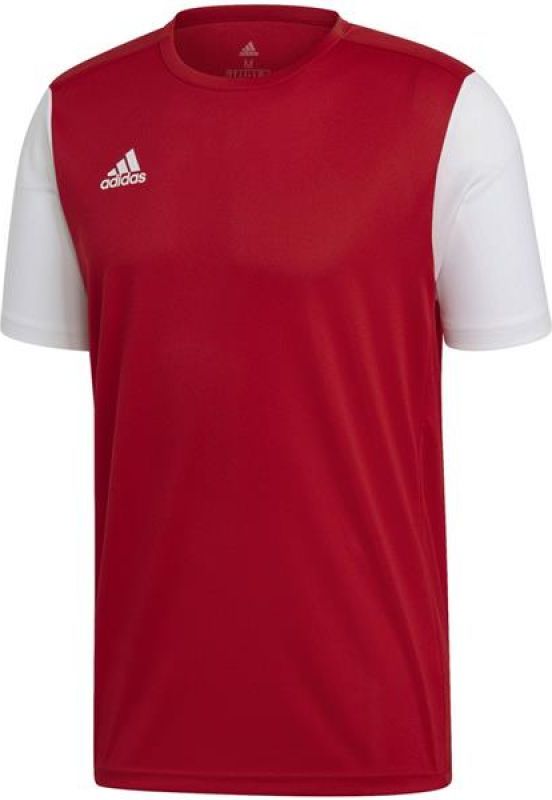 Adidas Koszulka pilkarska Estro 19 JSY Jr czerwona r. 116 cm (DP3230) DP3230*116cm (4060515915905)