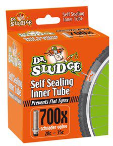 Weldtite Detka z plynem antyprzebiciowym DR SLUDGE PUNCTURE PROTECTION INNER TUBE 700 x 28c-35c schrader (WLD-04019) WLD-04019 (501386304019