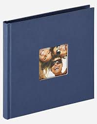 Walther Fun blue 18x18 30 black Pages Buch FA199L