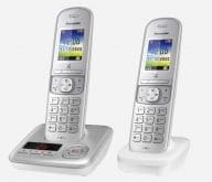 Panasonic KX-TGH722GG silver telefons