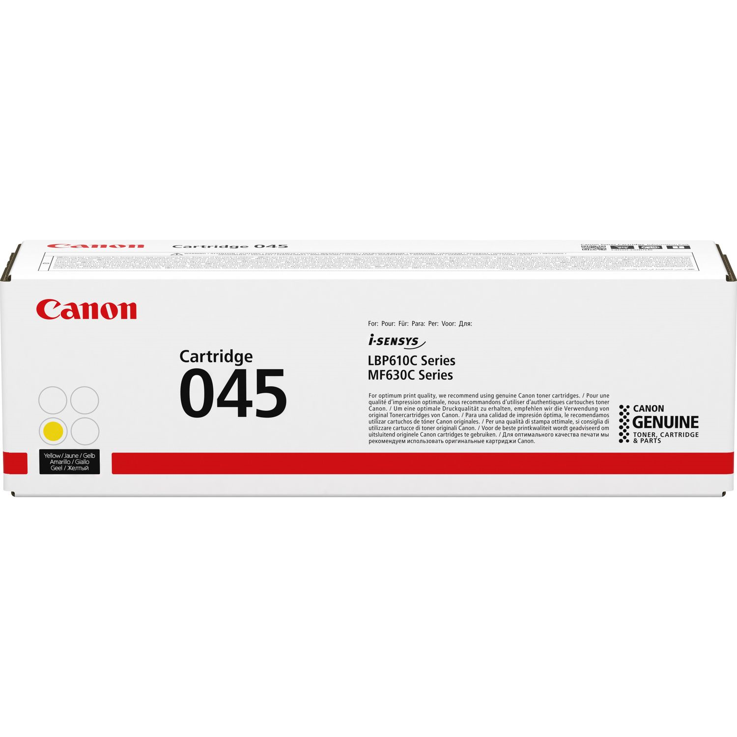 Canon Toner Cartridge 045  Y yellow toneris