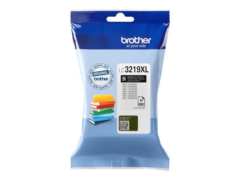 Brother Super High Yield Ink Cartridge LC3219XLBK Black kārtridžs