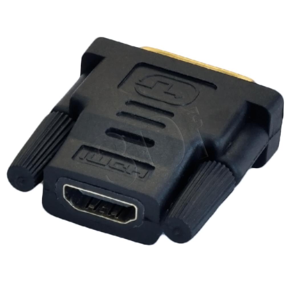 Akyga AK-AD-03 (HDMI F - DVI-I M; black color) adapteris