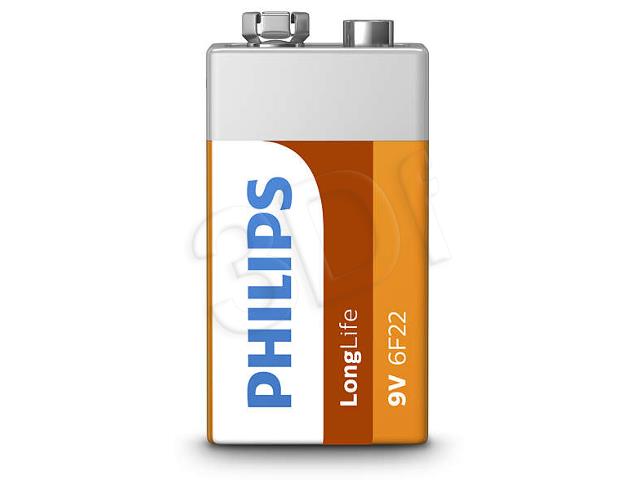 Philips 9V Longlife 1gb Baterija