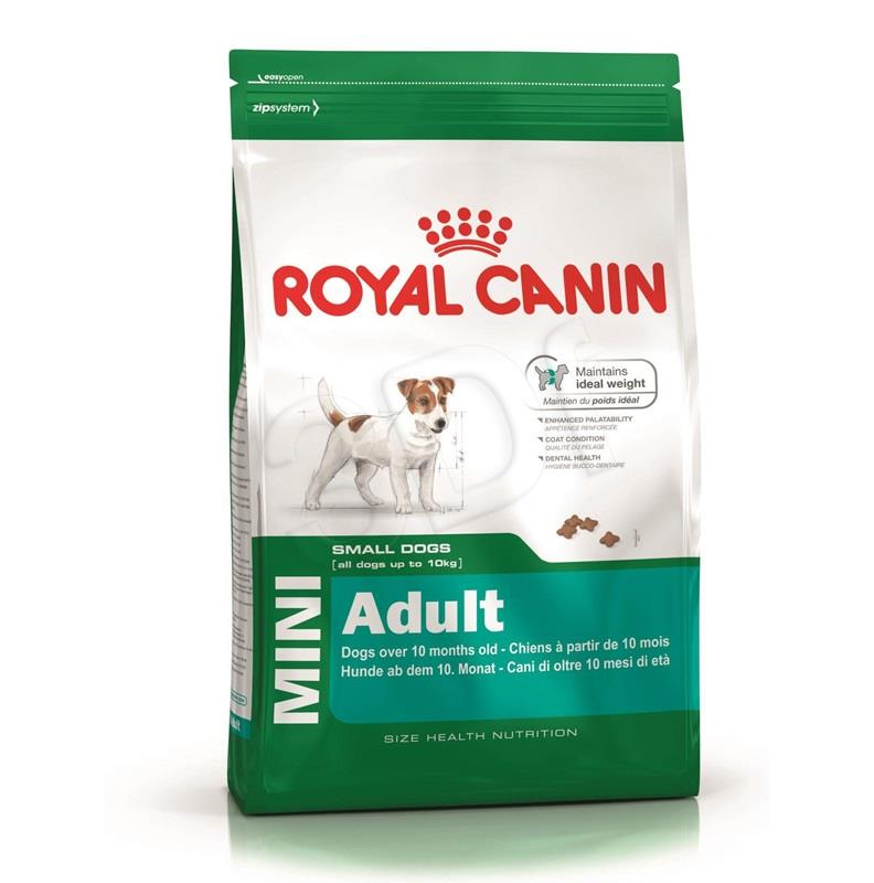ROYAL CANIN Dog Food Mini Adult 8+ 8kg barība suņiem