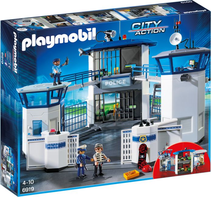 Playmobil Police station with prison (6919) konstruktors