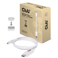 CLUB 3D USB 3.1 C to DP 1.2 UHD Male/Mal video karte