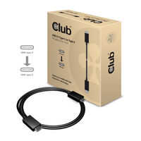 CLUB3D USB3.1 TypeC Cable 0.8M 100Watt