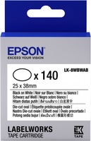 Epson LK-8WBWAB Etiketten erstellendes Band (C53S658902) papīrs