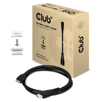 CLUB3D MINI HDMI TO HDMI 2.0 CABLE 1M video karte