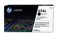 HP 654X High Yield Black Original LaserJet Toner Cartridge Color Laserjet M651 (20,500 pages) toneris