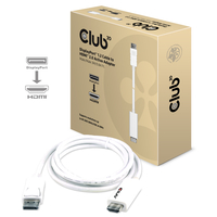 CLUB3D DISPLAYPORT > HDMI2.0 4K 60Hz 3M video karte