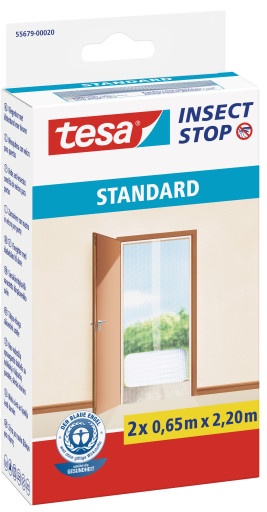 Tesa Moskitiera balkonowa Standard 1,2x2,2m biala (H5567920) H5567920 (4042448095749)