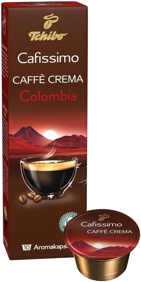 Capsules Cafe Crema Colombia 10pcs. piederumi kafijas automātiem