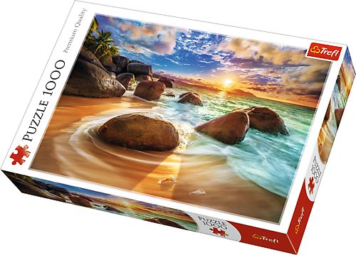 Trefl Puzzle 1000el - Plaza Samudra, Indie (10461) 10461 TREFL (5900511104615) puzle, puzzle