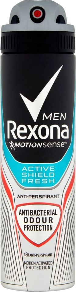 Unilever Rexona Motion Sense Men Dezodorant spray Active Shield Fresh 150ml 660044 (8710908760044)