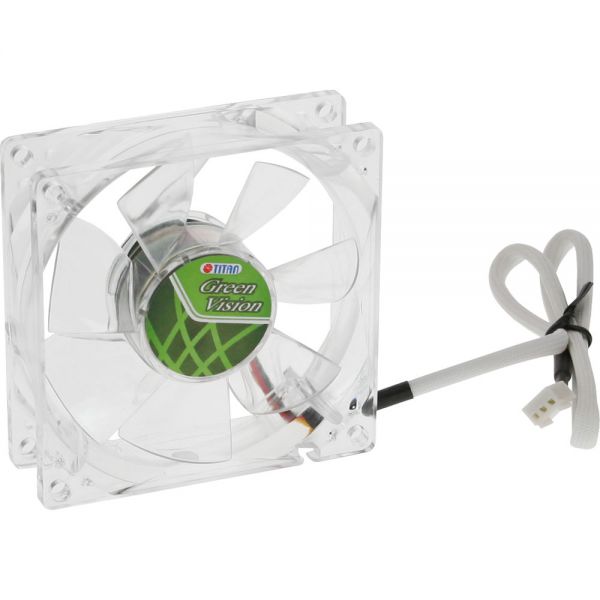 Wentylator Titan Green Vision 80mm (TFD-8025GT12ZRB) 33080G (4260120530016) ventilators