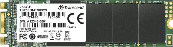 TRANSCEND 256GB Single Side M.2 2280 SSD SSD disks