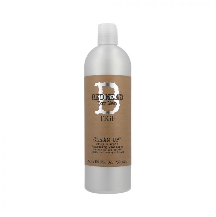 Tigi Bed Hair Shampoo for Men Head Clean Up 750ml Matu šampūns