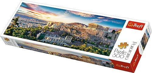 Trefl Puzzle, 500 elementow. Panorama - Akropol, Ateny (GXP-645439) GXP-645439 (5900511295030) puzle, puzzle