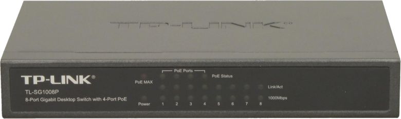 Switch TP-Link TL-SG1008P TLSG1008P (6935364021160) komutators