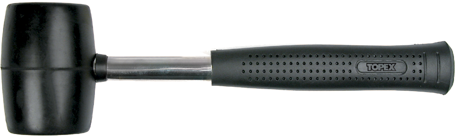Topex Mlotek gumowy raczka stalowa 450g 325mm (02A305) 02A305 (5902062031402)