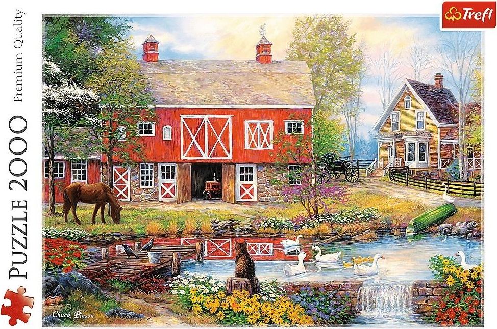 Trefl Puzzle 2000 Idyllic life puzle, puzzle