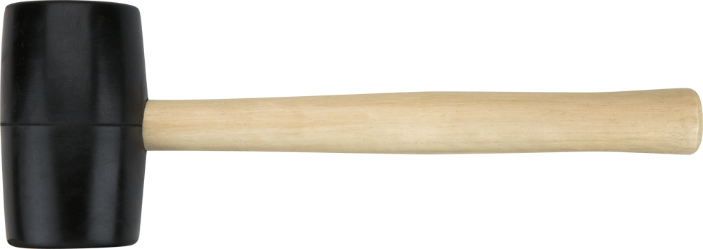 Topex Mlotek gumowy raczka drewniana 450g 340mm (02A344) 02A344 (5902062032218)