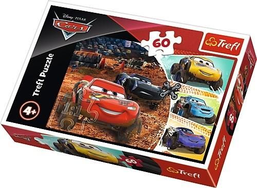 Trefl Puzzle 60 Lightning McQueen with friends puzle, puzzle