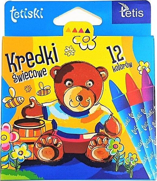 TETIS Kredki tetiski swiecowe A'12 - KT015-AB