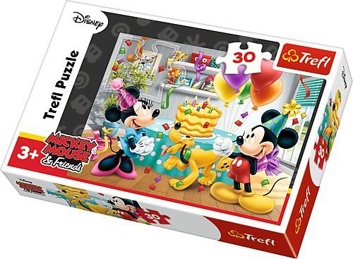 Trefl Puzzle 30pcs. Mickey Mouse Birthday Cake (18211) puzle, puzzle