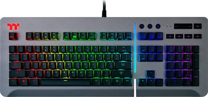 Gaming Keyboard Level 20 RGB Titanium Cherry MX Blue klaviatūra