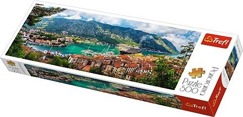 Trefl Puzzle 500 elementow Panorama - Kotor, Czarnogora (GXP-645442) GXP-645442 (5900511295061) puzle, puzzle