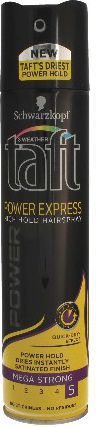 Taft Power Express Lakier do wlosow nadajacy objetosc 250ml 6838897 (9000101038897)