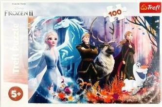 Trefl Puzzle 100 Magic of the Frozen puzle, puzzle