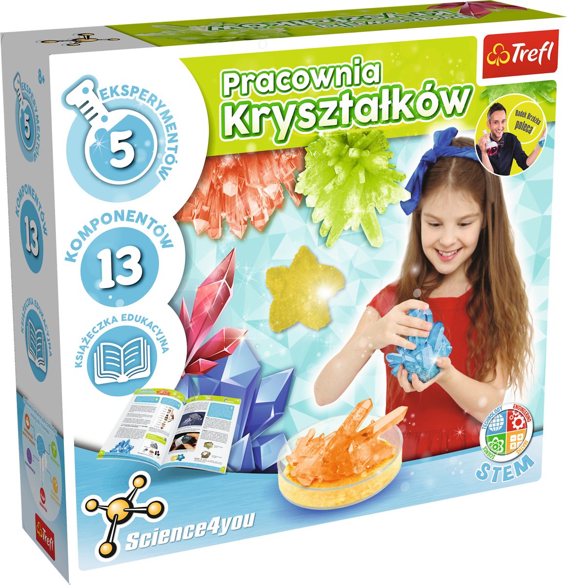 Trefl Science4You Crystal Workshop (poļu valodā) konstruktors