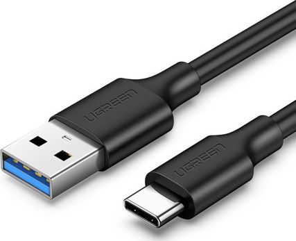 USB-C 3.0 cable UGREEN 0.5m (black) USB kabelis