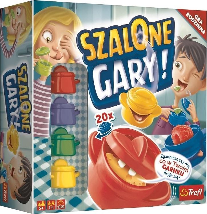 Trefl Gra planszowa Szalone Gary 343835 (5900511017670) galda spēle